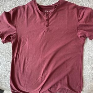 BYLT - short sleeve, red - gently worn